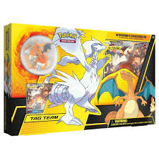 Pokemon Reshiram & Charizard GX figure collection